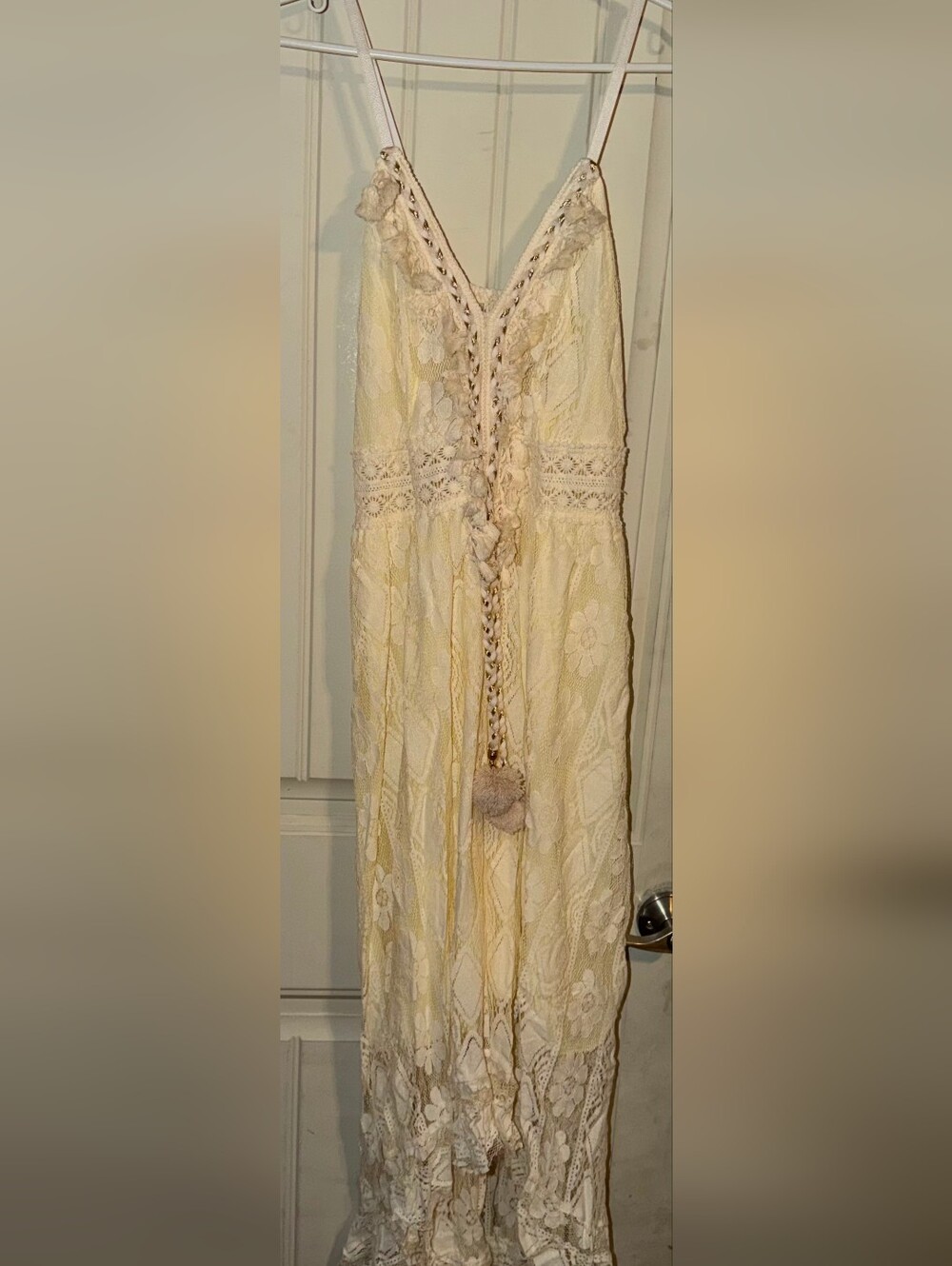 Off White Dress